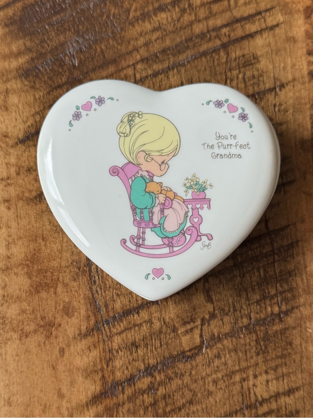 Vintage 1994 Precious Moment Jewelry Box!